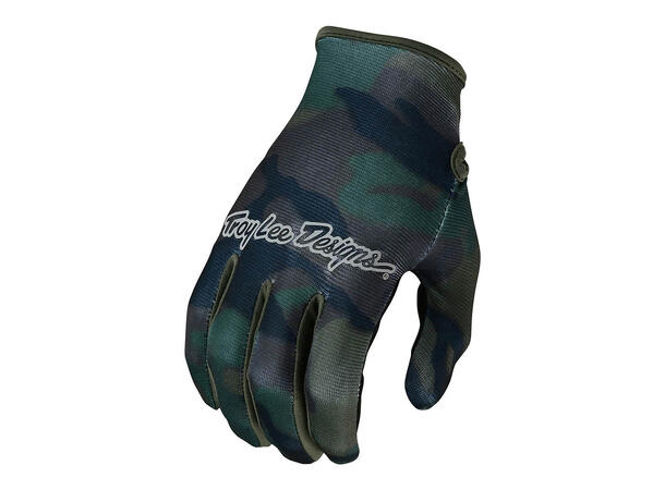 Troy Lee Designs Flowline Glove Brushed Camo Army