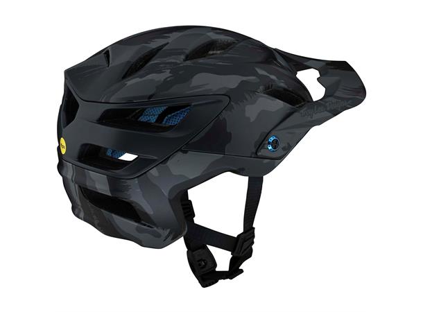 TLD A3 MIPS Helmet Brushed Camo Blue