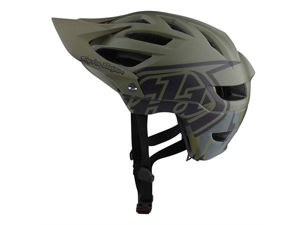 Troy Lee Designs Youth A1 MIPS Helmet Camo Army, One Size