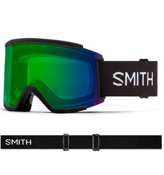 Smith Squad XL Black Everyday Green Mirror Chromapop