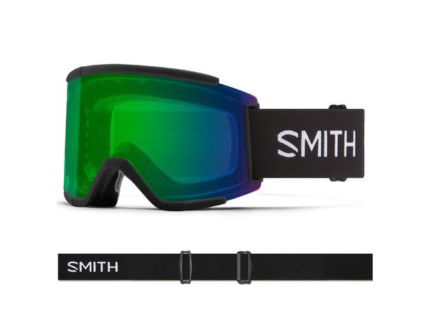 Smith Squad XL Black Everyday Green Mirror Chromapop