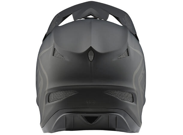 Troy Lee Designs D3 Fiberlite Helmet XXL Mono Black, XXL