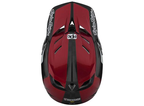 Troy Lee Designs D4 Carbon Helmet Corsa Sram Red, str. XL