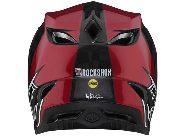 Troy Lee Designs D4 Carbon Helmet XL Corsa Sram Red, XL (60-61 cm)