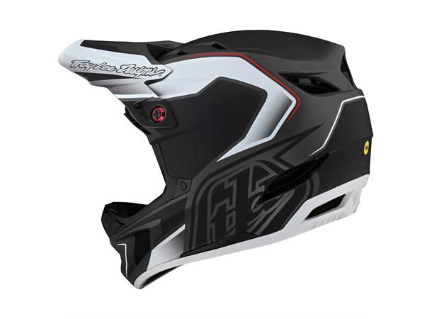 Troy Lee Designs D4 Composite Helmet Exile Black, XL