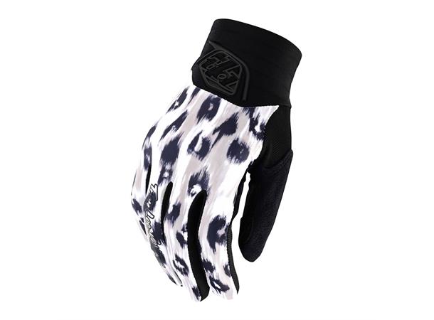 TLD Luxe Womens Glove Wild Cat White