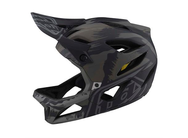 Troy Lee Designs Stage MIPS Helmet Brush Camo Military