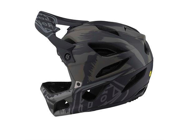Troy Lee Designs Stage MIPS Helmet Brush Camo Military