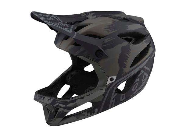 Troy Lee Designs Stage MIPS Helmet Brush Camo Military