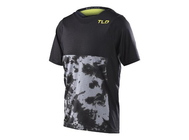 Troy Lee Designs Youth Skyline SS Jersey Breaks Charcoal