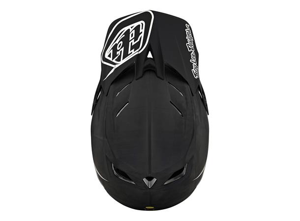 Troy Lee Designs D4 Carbon Helmet Stealth Black/Silver