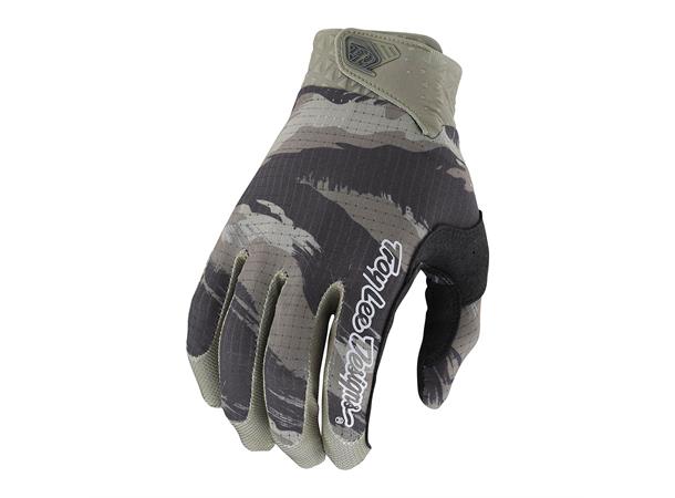 TLD Air Glove Brushed Camo Army Green