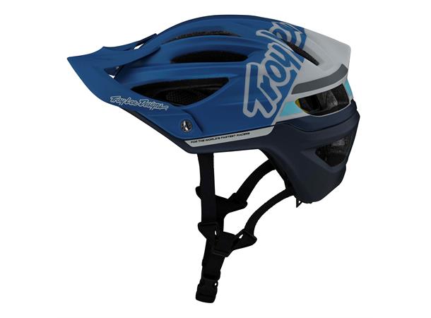 Troy Lee Designs A2 MIPS Helmet Silhouette Blue