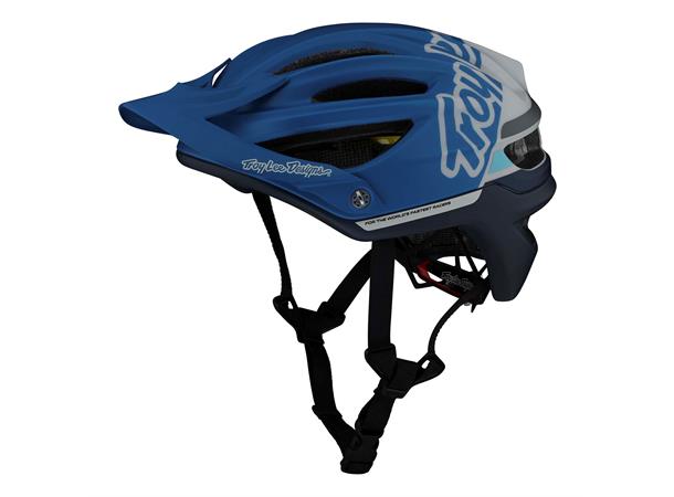 Troy Lee Designs A2 MIPS Helmet Silhouette Blue