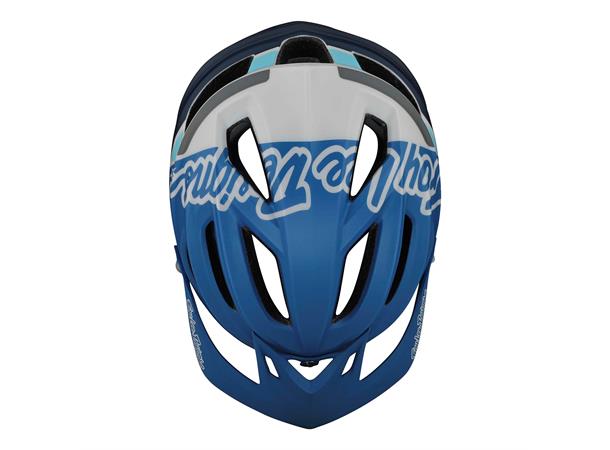 Troy Lee Designs A2 MIPS Helmet Silhouette Blue