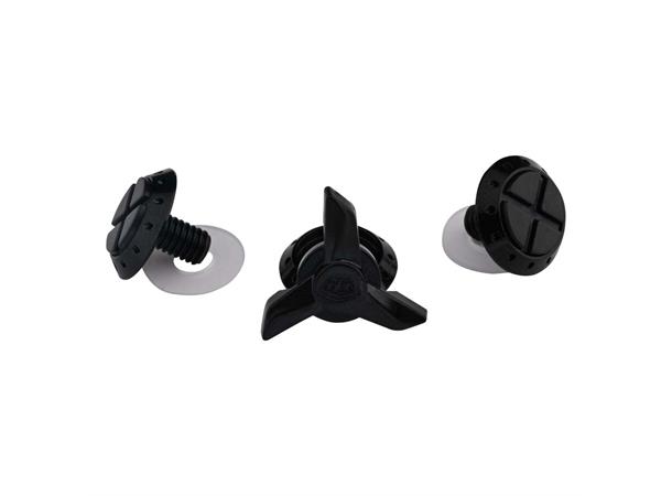 Troy Lee Designs D4 Visor Screw Black