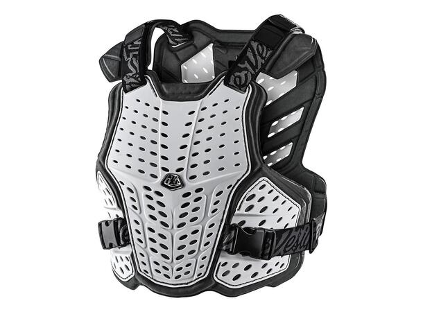 Troy Lee Designs Rockfight White XS/S Chest Protector, XS/S