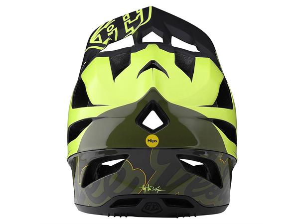 Troy Lee Designs Stage MIPS Helmet Nova Glo Yellow