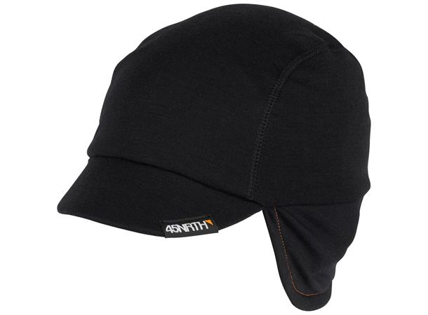 45NRTH Greazy Cycling Cap, Black Black