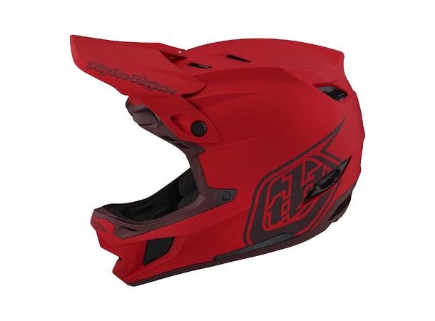 Troy Lee Designs D4 Compos. MIPS Helmet Stealth Red