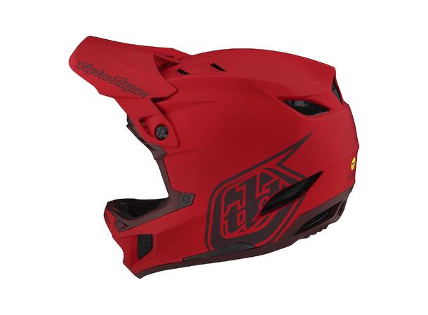 Troy Lee Designs D4 Compos. MIPS Helmet Stealth Red