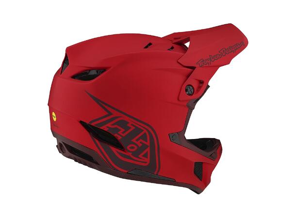 Troy Lee Designs D4 Compos. MIPS Helmet Stealth Red