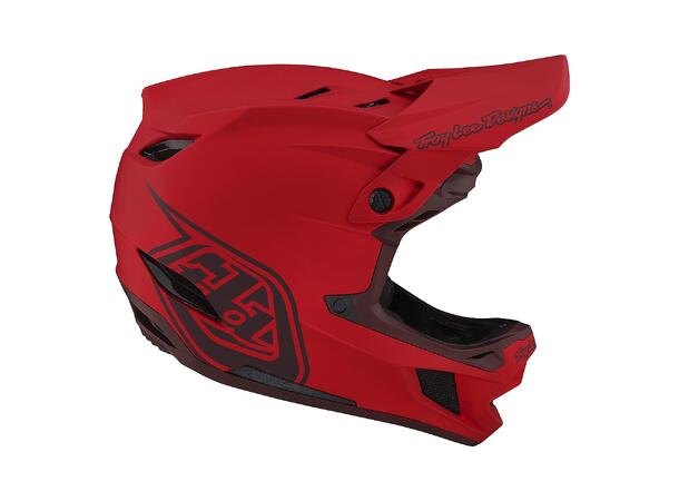 Troy Lee Designs D4 Compos. MIPS Helmet Stealth Red