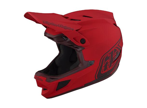 Troy Lee Designs D4 Compos. MIPS Helmet Stealth Red