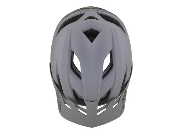 Troy Lee Designs Flowline SE MIPS Helmet Radian Camo Gray/Army Green