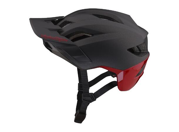 Troy Lee Designs Flowline SE MIPS Helmet Radian Charcoal / Red