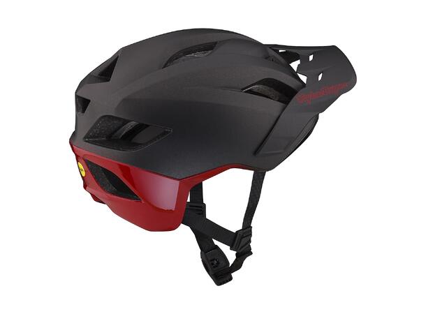 Troy Lee Designs Flowline SE MIPS Helmet Radian Charcoal / Red