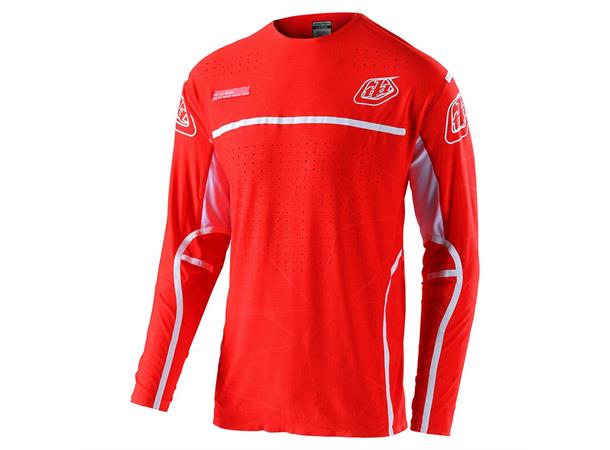 Troy Lee Designs SE Ultra Jersey Lines Red White