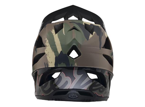 Troy Lee Designs Stage MIPS Helmet Signature Camo Army Green