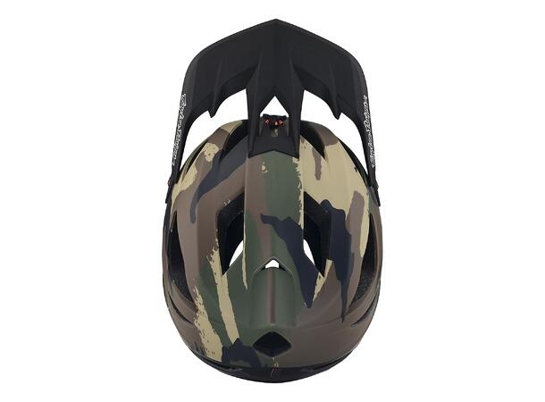 Troy Lee Designs Stage MIPS Helmet Signature Camo Army Green