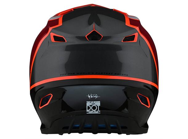Troy Lee Designs YOUTH GP Helmet Nova Glo Orange