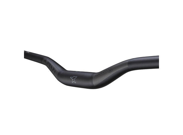 ANVL Mandrel Alloy Handlebar, 30mm rise 30mm x 800mm, Stealth Black