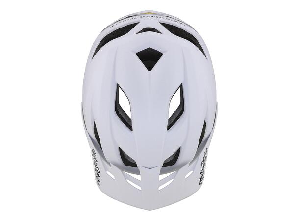 Troy Lee Designs Flowline SE MIPS Helmet Stealth White