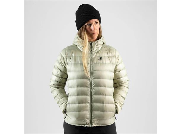 Jones WMNS Reup Down Jacket Hooded, Sage Sage Green