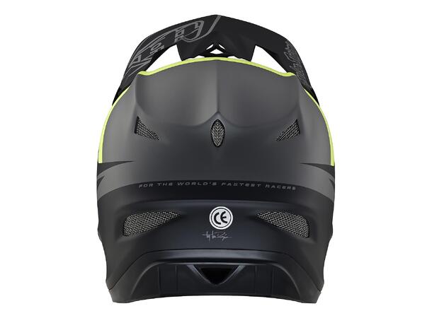 Troy Lee Designs D3 Fiberlite Helmet Slant Grey