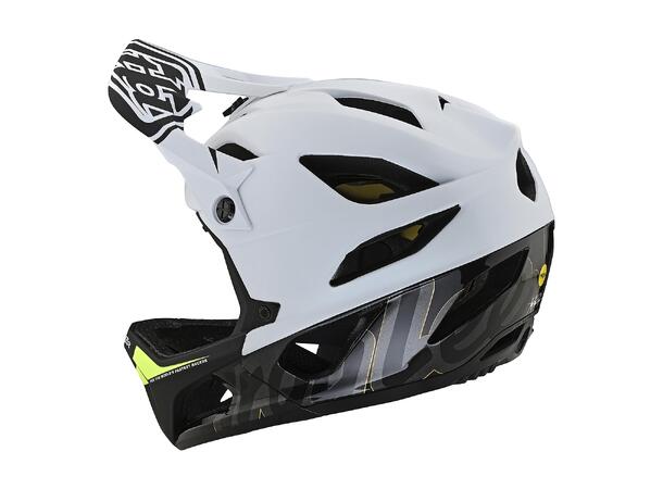 Troy Lee Designs Stage MIPS Helmet Signature White