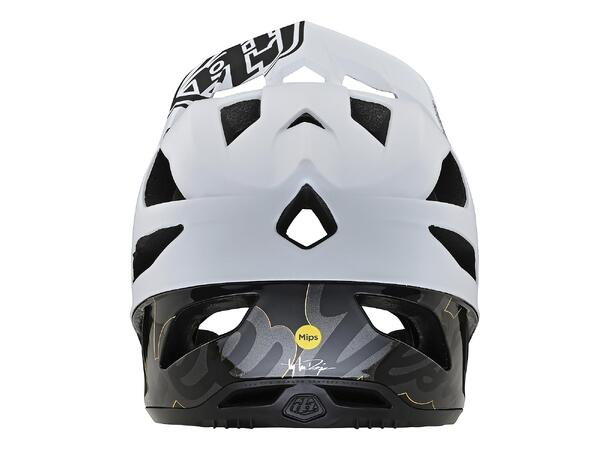 Troy Lee Designs Stage MIPS Helmet Signature White