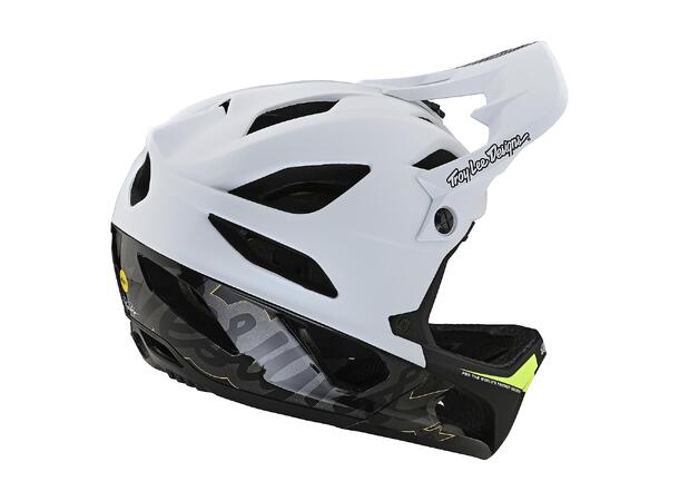 Troy Lee Designs Stage MIPS Helmet Signature White