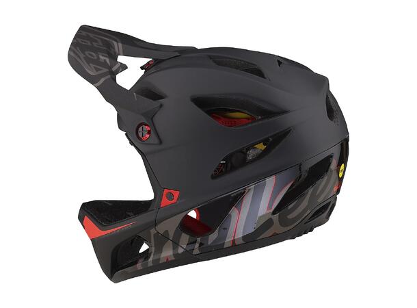 Troy Lee Designs Stage MIPS Helmet Signature Black