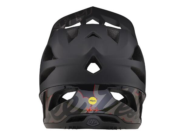 Troy Lee Designs Stage MIPS Helmet Signature Black