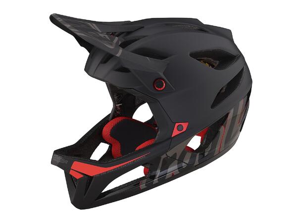 Troy Lee Designs Stage MIPS Helmet Signature Black