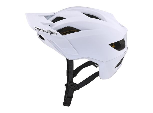 Troy Lee Designs Youth Flowline Helmet MIPS Orbit White, One Size