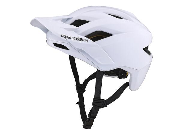 Troy Lee Designs Youth Flowline Helmet MIPS Orbit White, One Size