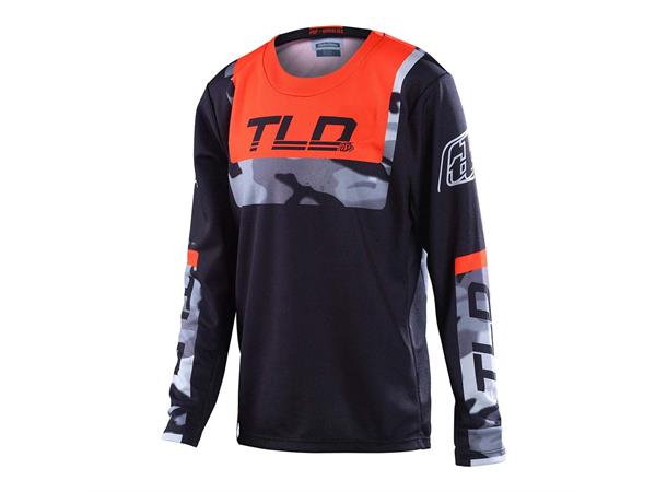 Troy Lee Designs Youth GP Jersey Brazen Camo Black/Orange