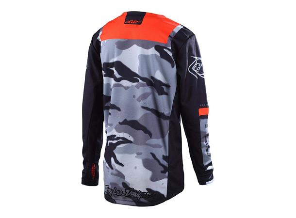 Troy Lee Designs Youth GP Jersey Brazen Camo Black/Orange