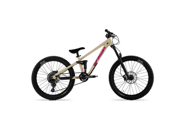 Spawn Cycles Rokk 24/26", Neon Sand 24" build, Neon Sand